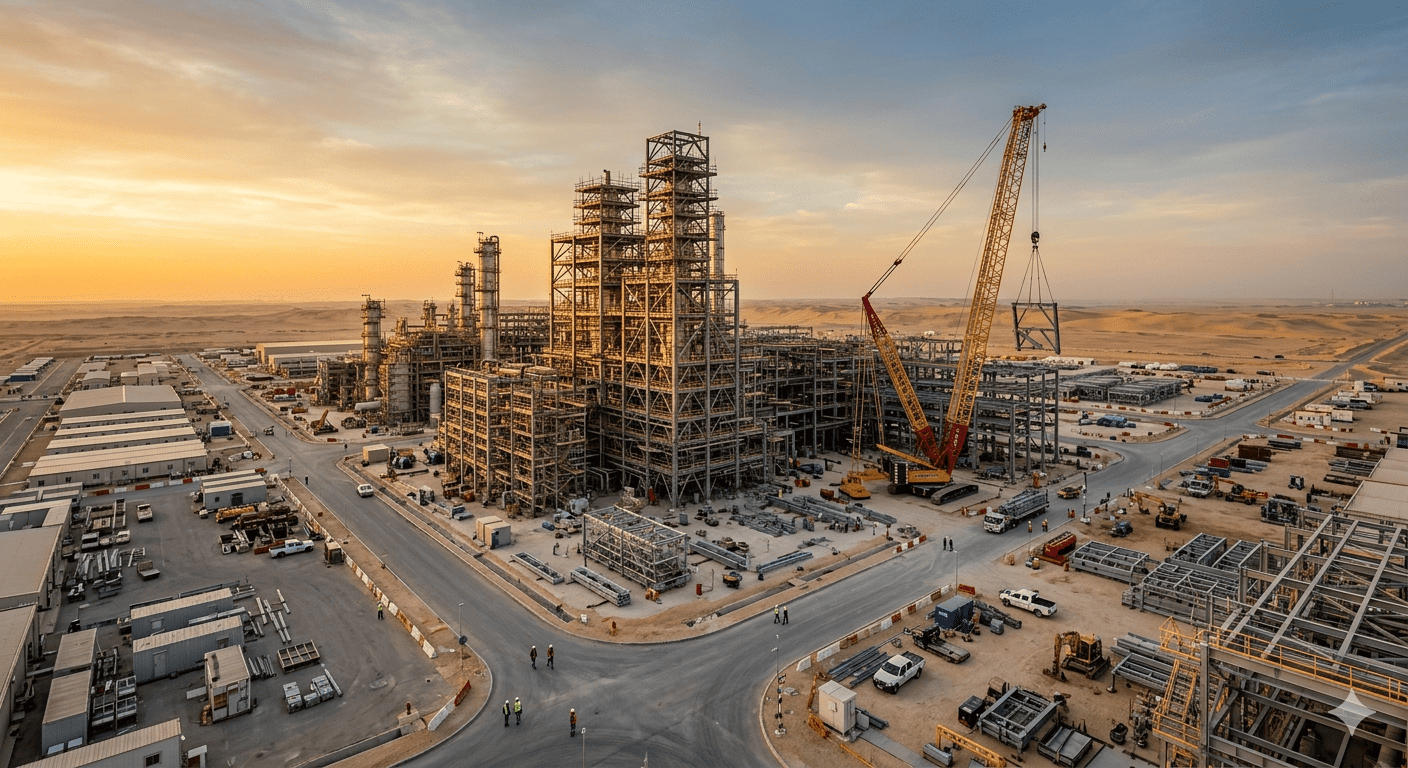 Industrial Construction Site